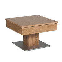 COUCHTISCH Celene 67x67x43 höhenverstellbar;diagonal verschiebbar Wildeiche - Wildeiche, Holz (67/67/43cm) - 58aufmkessel