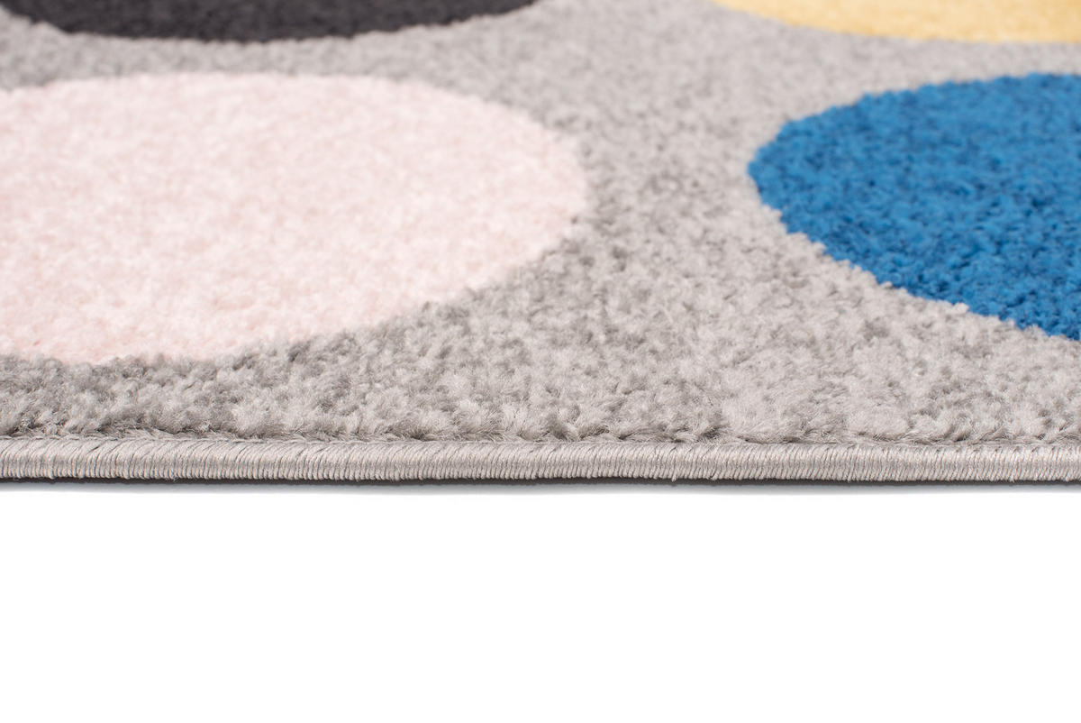 TEPPICH LAZUR Grau 300/400 cm - Multicolor/Grau, Kunststoff (300/400cm) - Tapiso