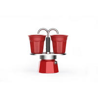 ESPRESSOKOCHER Set Mini 3-tlg. Express Kandinsky für 2 Tassen, Bunt, 90 ml - Multicolor, Metall (9/22/23cm) - Bialetti