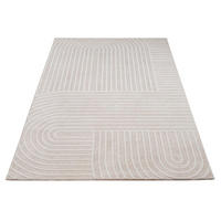 KURZFLORTEPPICH 80/150 cm Santorini 613 - Creme, Kunststoff (80/150cm) - Paco Home