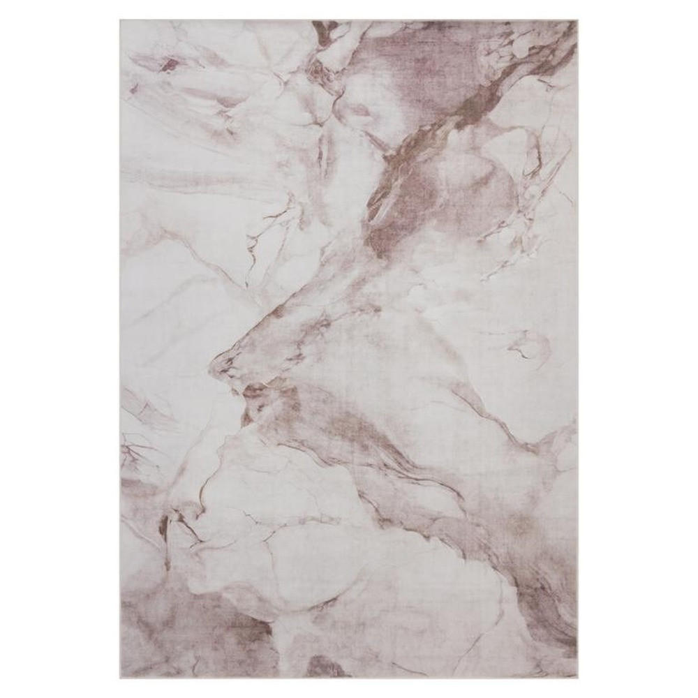 TEPPICH waschbar Flanel Creme/Beige 80x150 cm - Multicolor, Textil (80/150cm) - Vercai Rugs