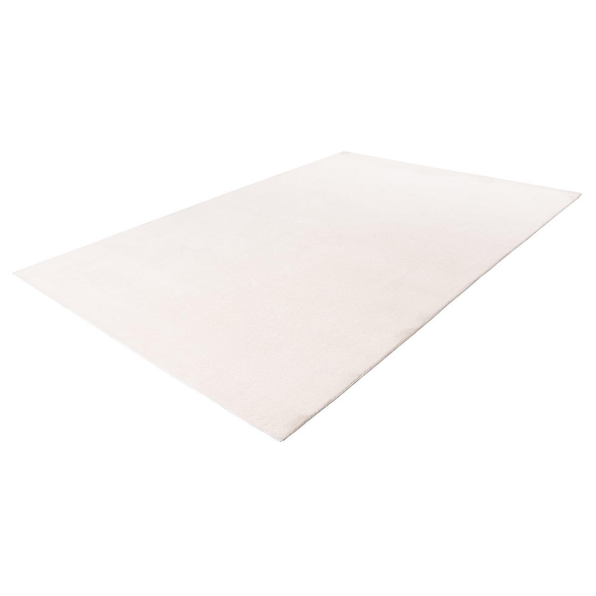 KURZFLOR-TEPPICH Calma 200 Creme 120x160 cm - Creme, Kunststoff/Textil (120/160cm) - carpet city