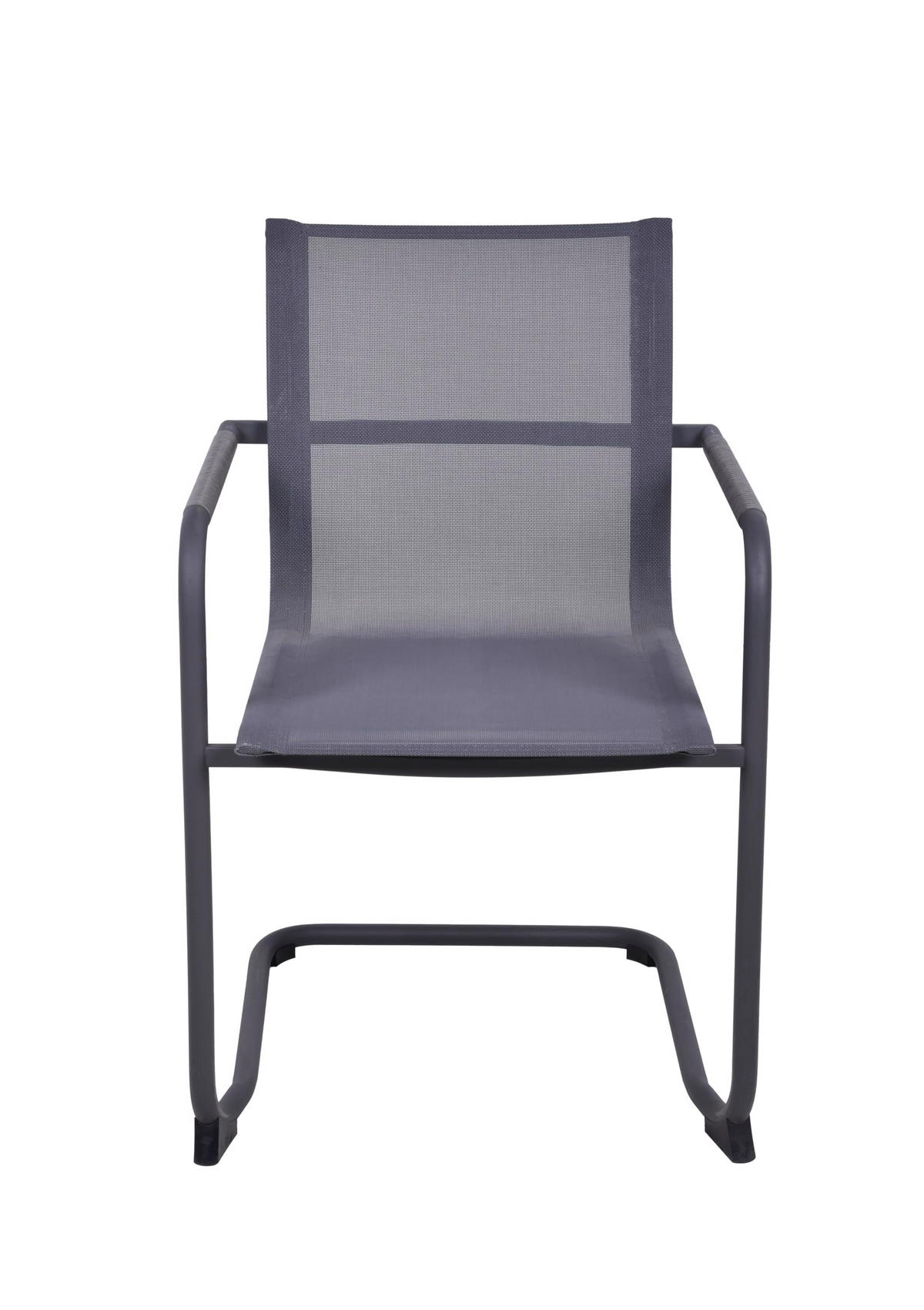 GARTEN-SITZGRUPPE Carla 9-teilig Gartenmöbel-Set - Grau, Kunststoff - DELUKE