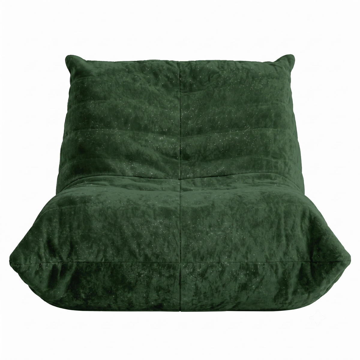 PAT ELASTIC, lemn de pin, alb, 140x200cm, cu trepte și spațiu de depozitare - verde, material textil (90/80/100cm) - Urban Meuble