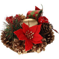 ADVENTSKRANZ 15 cm - Braun, Kunststoff (15/8cm) - Home Styling Collection