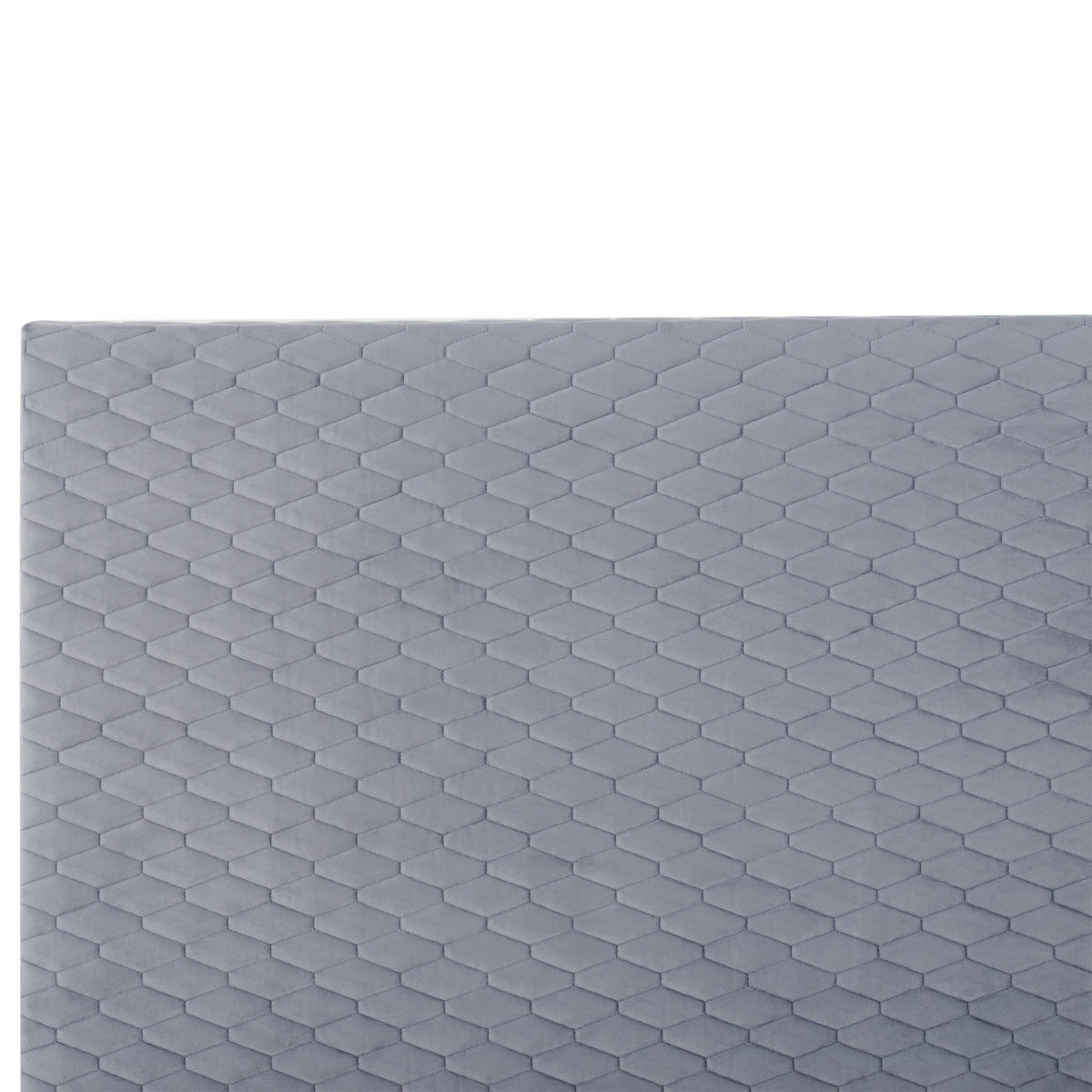 POLSTERBETT 180/200cm Hellgrau Bayonne - Hellgrau, Textil (180/200cm) - Beliani