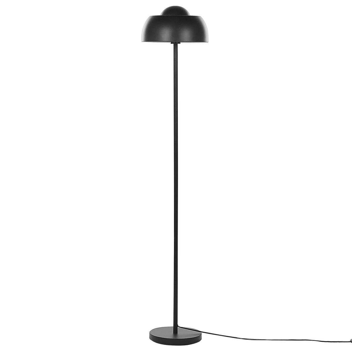 STEHLAMPE Senette 29/29/148 cm - Schwarz, Metall (29/29/148cm) - Beliani