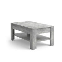 COUCHTISCH Milan Beton 92.2 x 65 cm - Grau, Holzwerkstoff (65/92.2/48cm) - Vicco