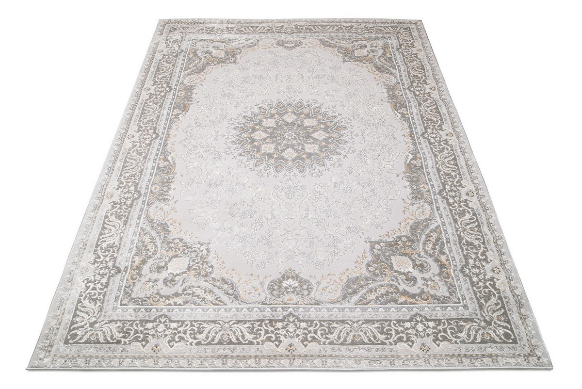 TEPPICH HERA Grau 140/200 cm - Grau, Textil (140/200cm) - Tapiso