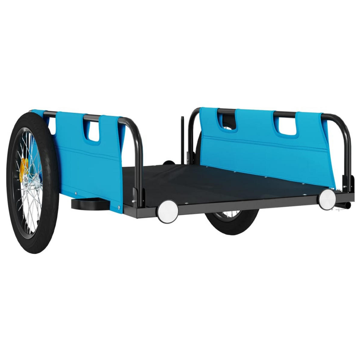 FAHRRADANHÄNGER Blau Oxford-Gewebe Und Eisen - Blau, Metall (68/38.5/135cm) - vidaXL