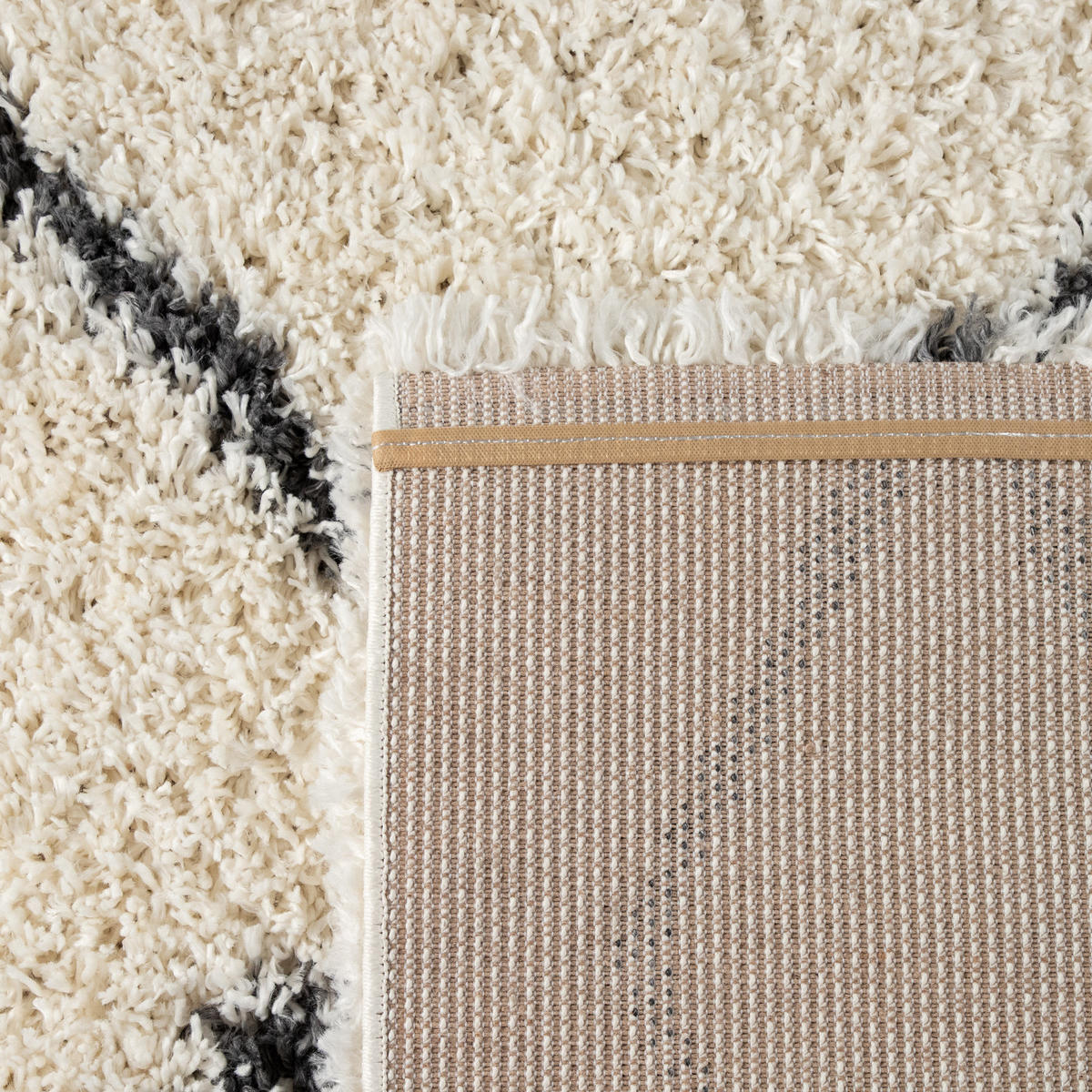 HOCHFLORTEPPICH 200/280 cm Kalmar 446 - Creme, Textil (200/280cm) - Paco Home