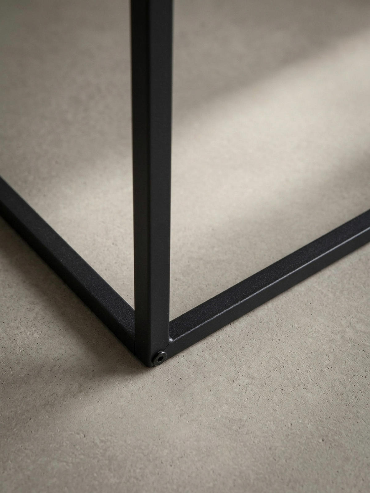 COUCHTISCH in Stein-Optik mit Metallbeinen, Modernes Design, Rechteckig, Groß, Beige 120x60x38 cm - Beige/Schwarz, Holzwerkstoff/Metall (60/120/38cm) - KADIMA DESIGN