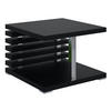 KAFFEETISCH 60x60x44 cm - Schwarz - YOTO +2 - Schwarz, Holzwerkstoff (60/60/44cm) - ALTDECOR
