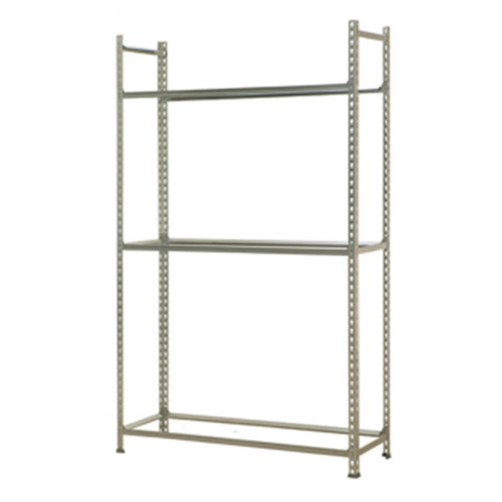 Proregal Reifenregal Silber 100x200x40 cm