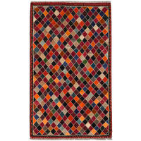TEPPICH Gashgai Mehrfarbig 135/80 cm Schurwolle - Multicolor, Textil (80/135cm) - Looma