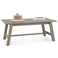 COUCHTISCH LUZERNA grau - Grau, Holz (60/110/45cm) - IDIMEX