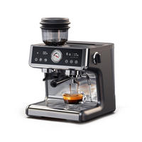 ESPRESSOMASCHINE Barista Pro mit Dual Boiler, 20 Bar und Siebträger-Komplettset - Silberfarben, Metall (40/41/40cm) - Korfee