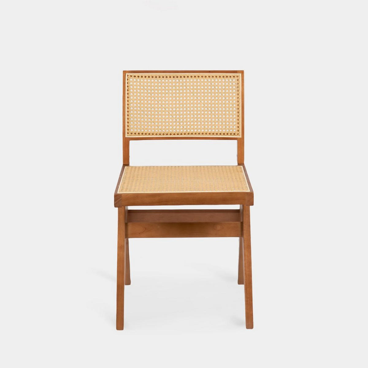 ESSZIMMERSTUHL Nelha Walnuss 44 cm x 80 cm - Walnussfarben, Holz (44/80/50cm)