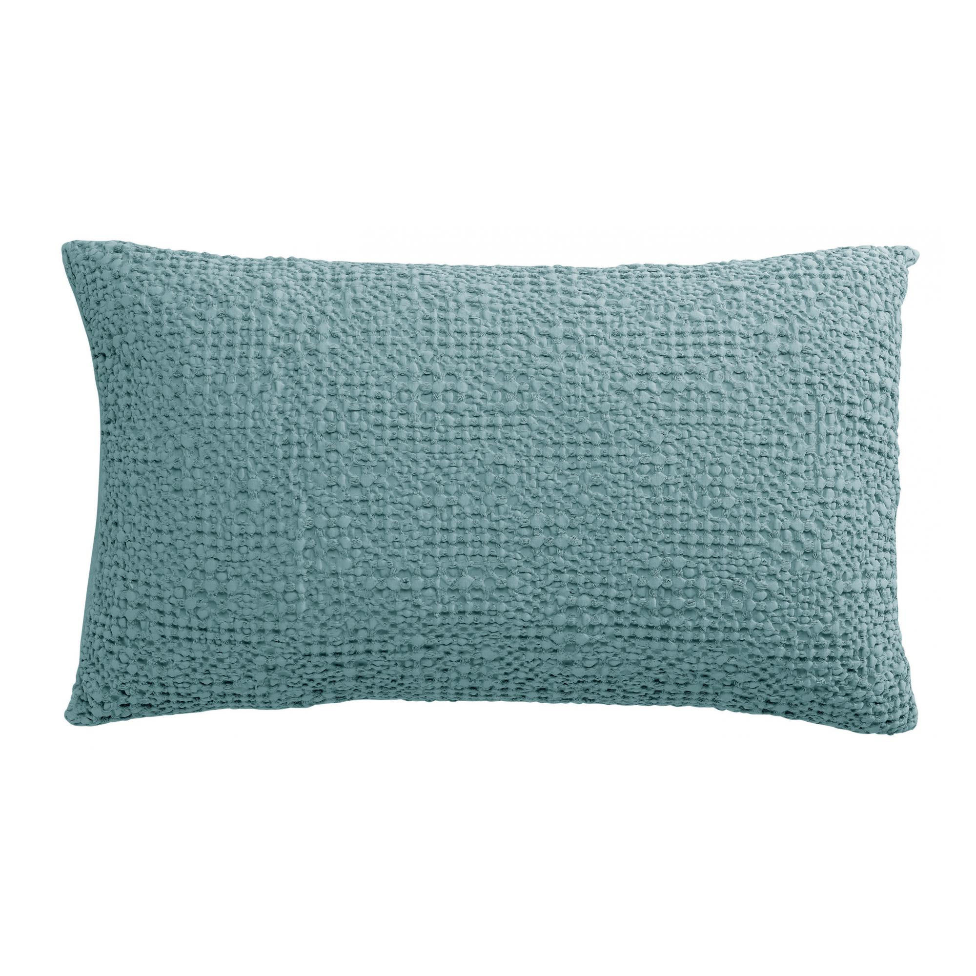 KISSEN Tana alizée 40 x 65 cm - Türkis, Textil (40/65cm) - Vivaraise