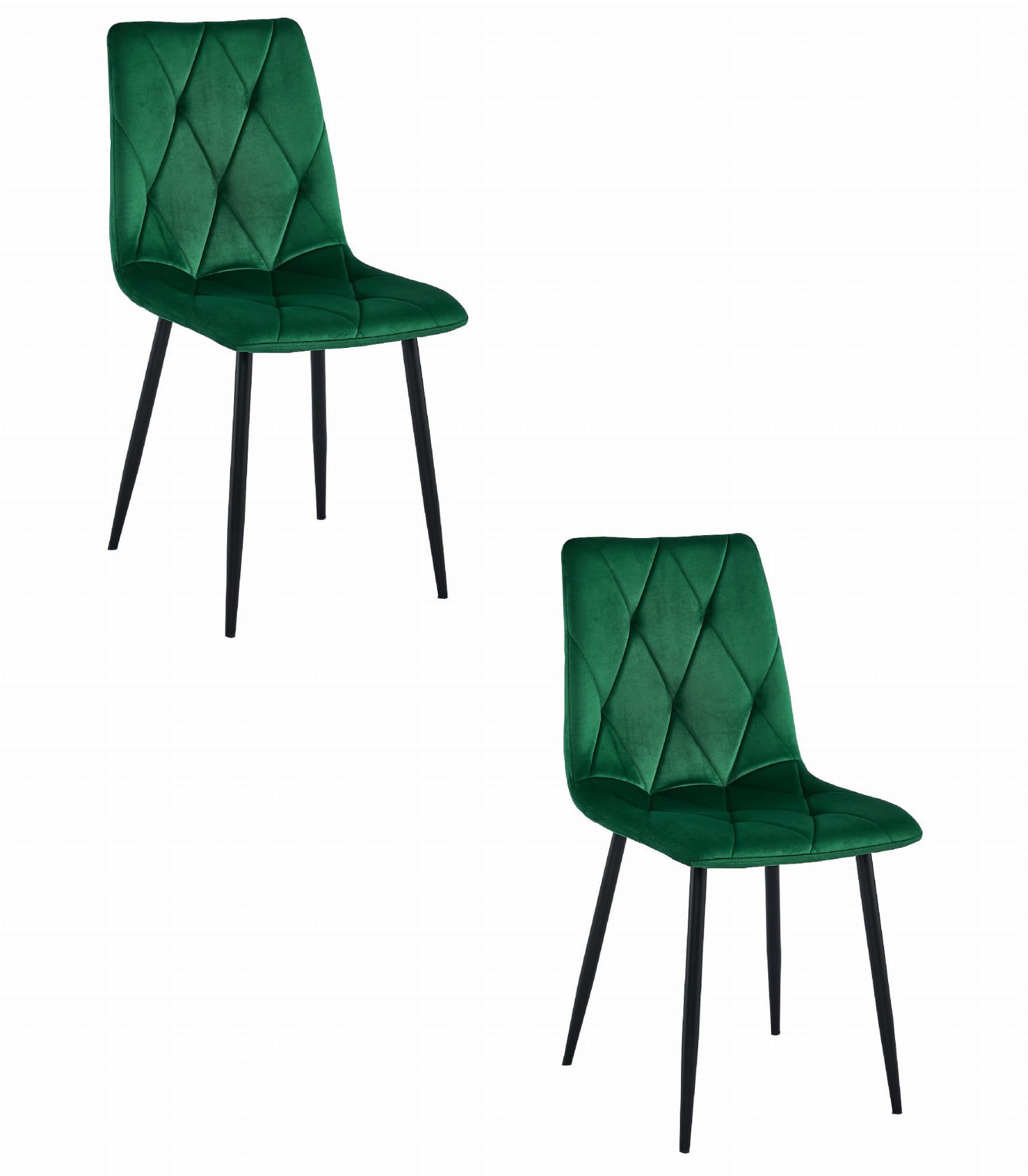 Valora Esszimmerstuhl Dunkelgrün 44.5x87x54.5 cm