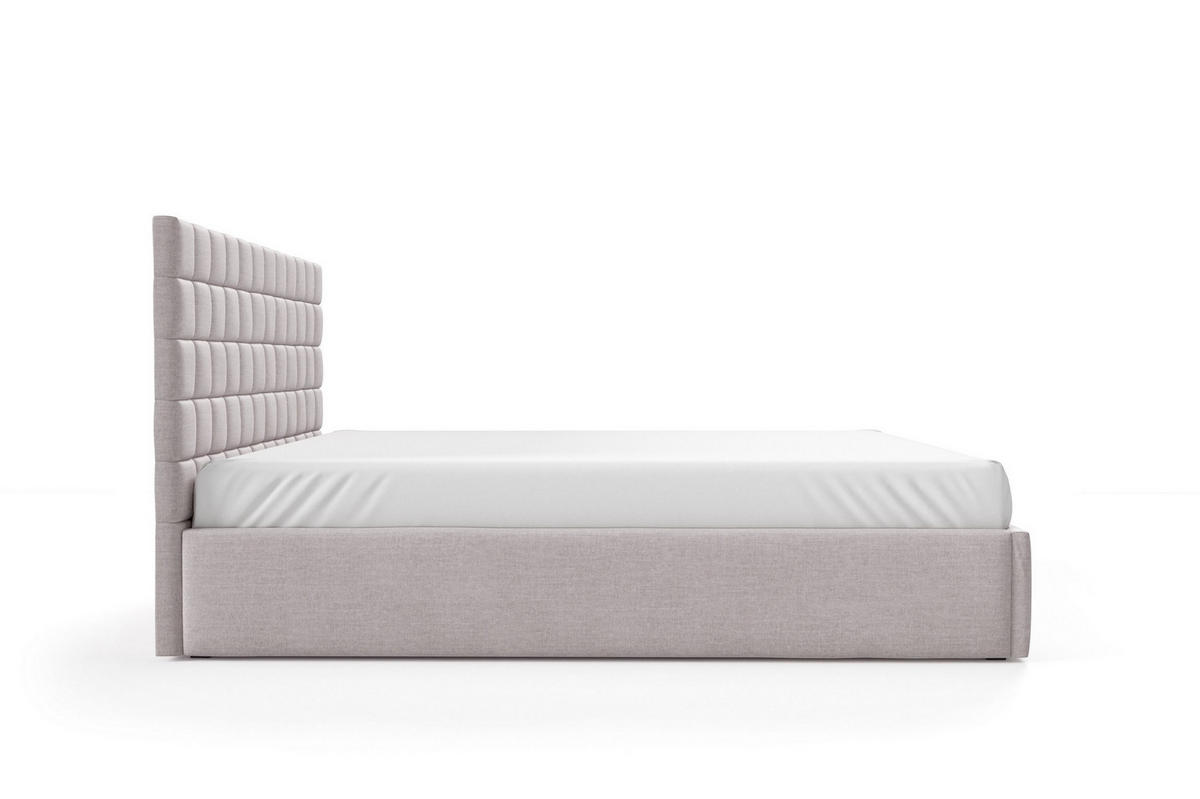 POLSTERBETT BEZA III - Creme - Creme, Holz/Textil (140/200cm) - AN-Moebel 4u