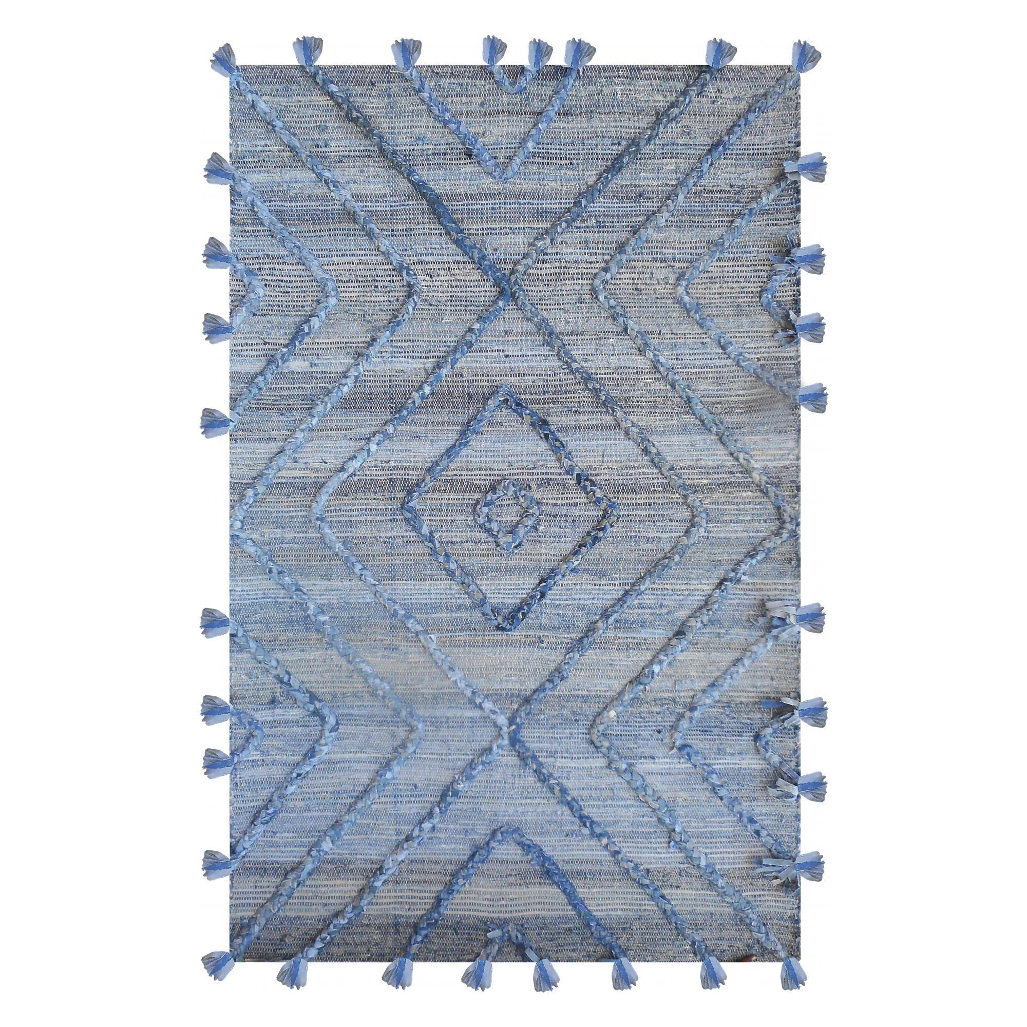 The Rug Republic Teppich Blau 160x230 cm