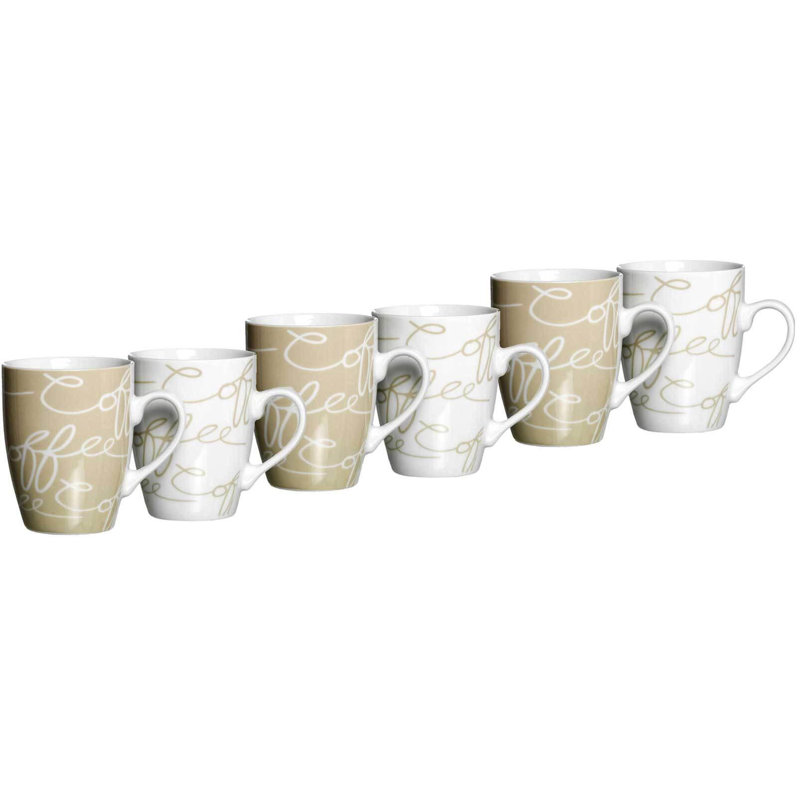 KAFFEEBECHER Cornello bunt 250 ml 6er Set - Multicolor, Keramik (0.25L) - Ritzenhoff Breker