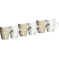 KAFFEEBECHER Cornello bunt 250 ml 6er Set - Multicolor, Keramik (0.25L) - Ritzenhoff Breker