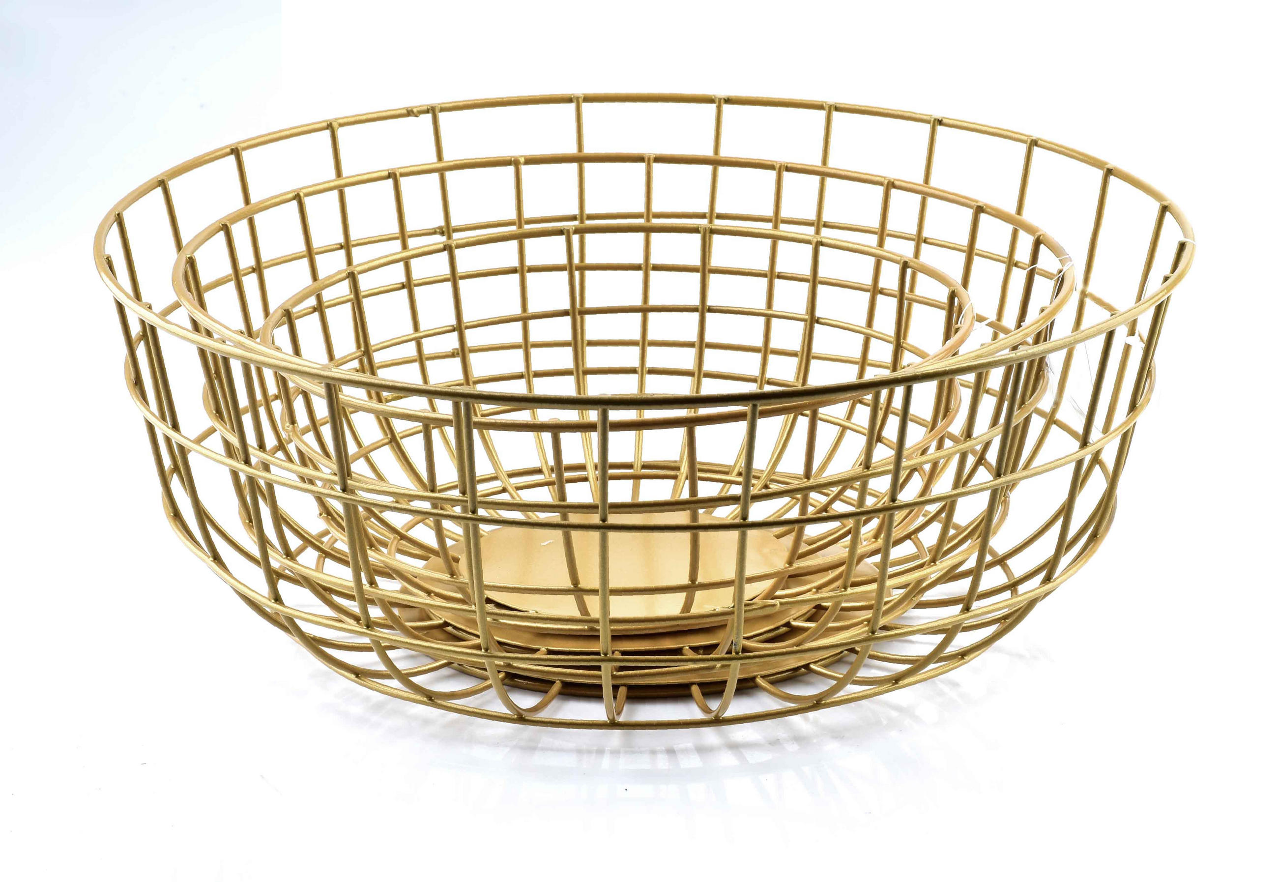 SCHALE Cedric Gold 25/10/10 cm Metall - Goldfarben, Metall (10/10/25cm) - Mondex