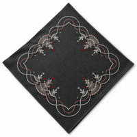 TISCHDECKE Weihnachten 85x85 cm Tannenbaum - Grau, Textil (85/85cm) - TiborTex