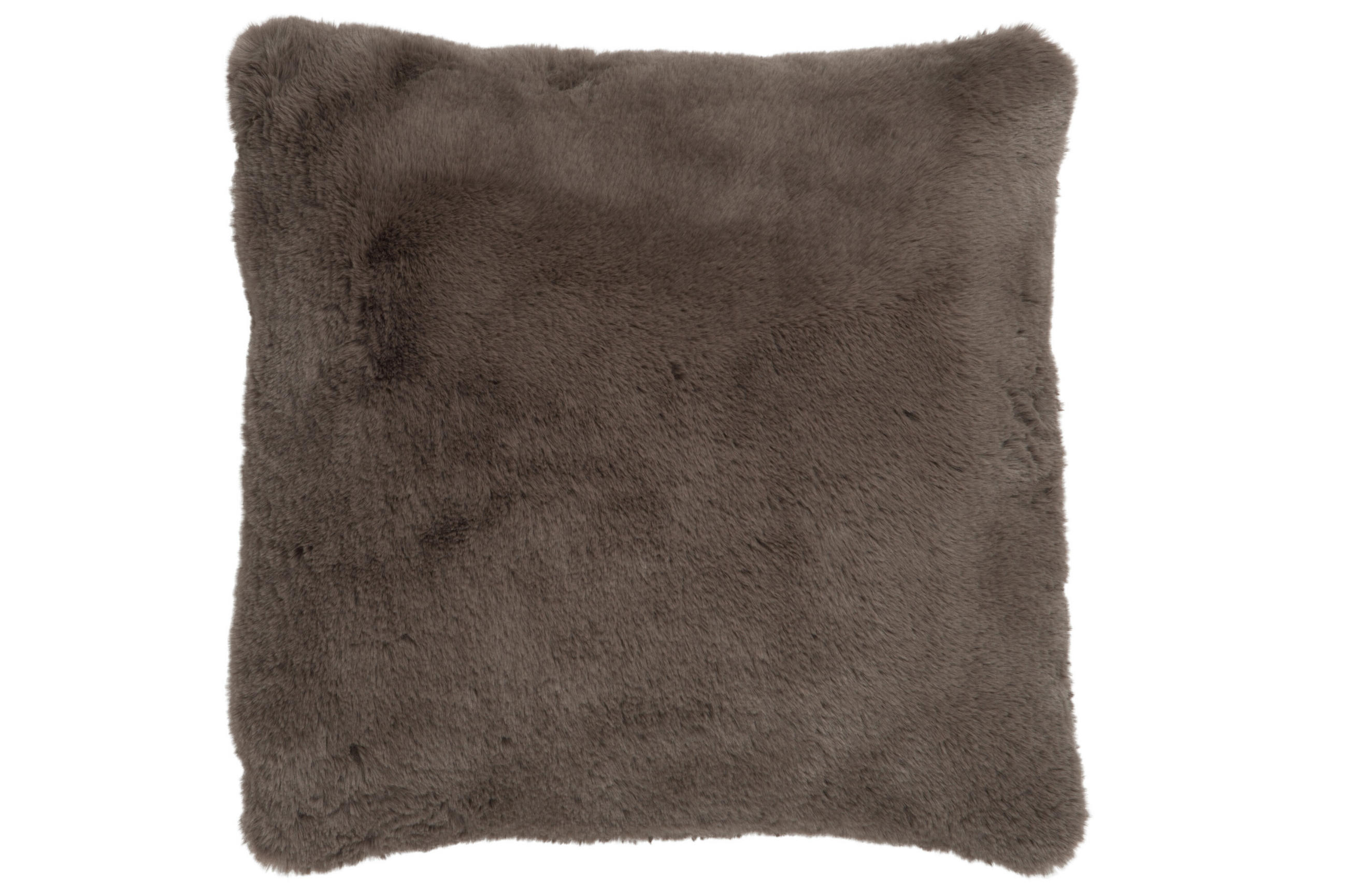 KISSEN CUTIE - Plüsch - Braun - Braun, Textil (45/45cm) - J-Line