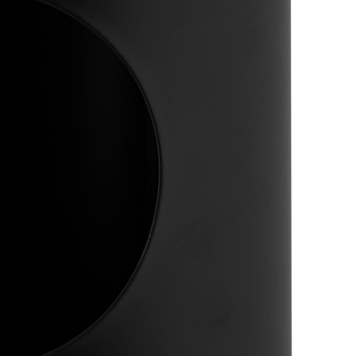 STANDASCHENBECHER - Schwarz, Kunststoff/Metall (15.5cm) - Relaxdays