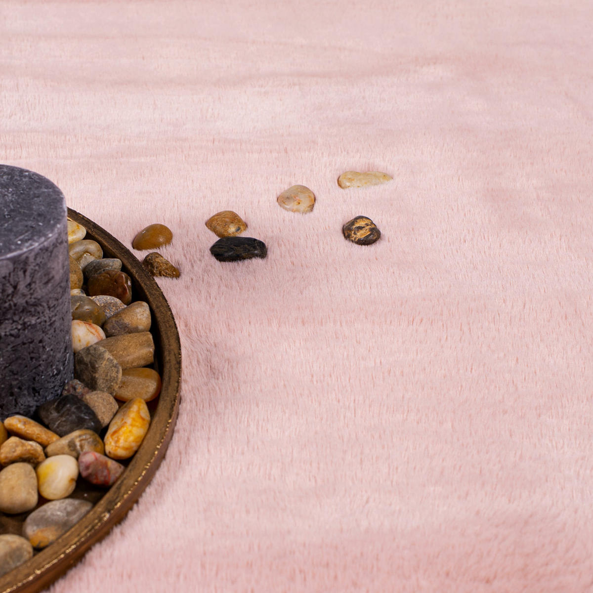 HOCHFLOR-TEPPICH Topia 400 Puder-Rosa 200x290 cm - Rosa, Textil (200/290cm) - carpet city