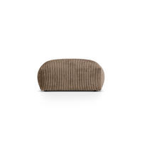 POUF Martina aus Cord eichel - Rotbraun, Textil (106/44/106cm) - Micadoni