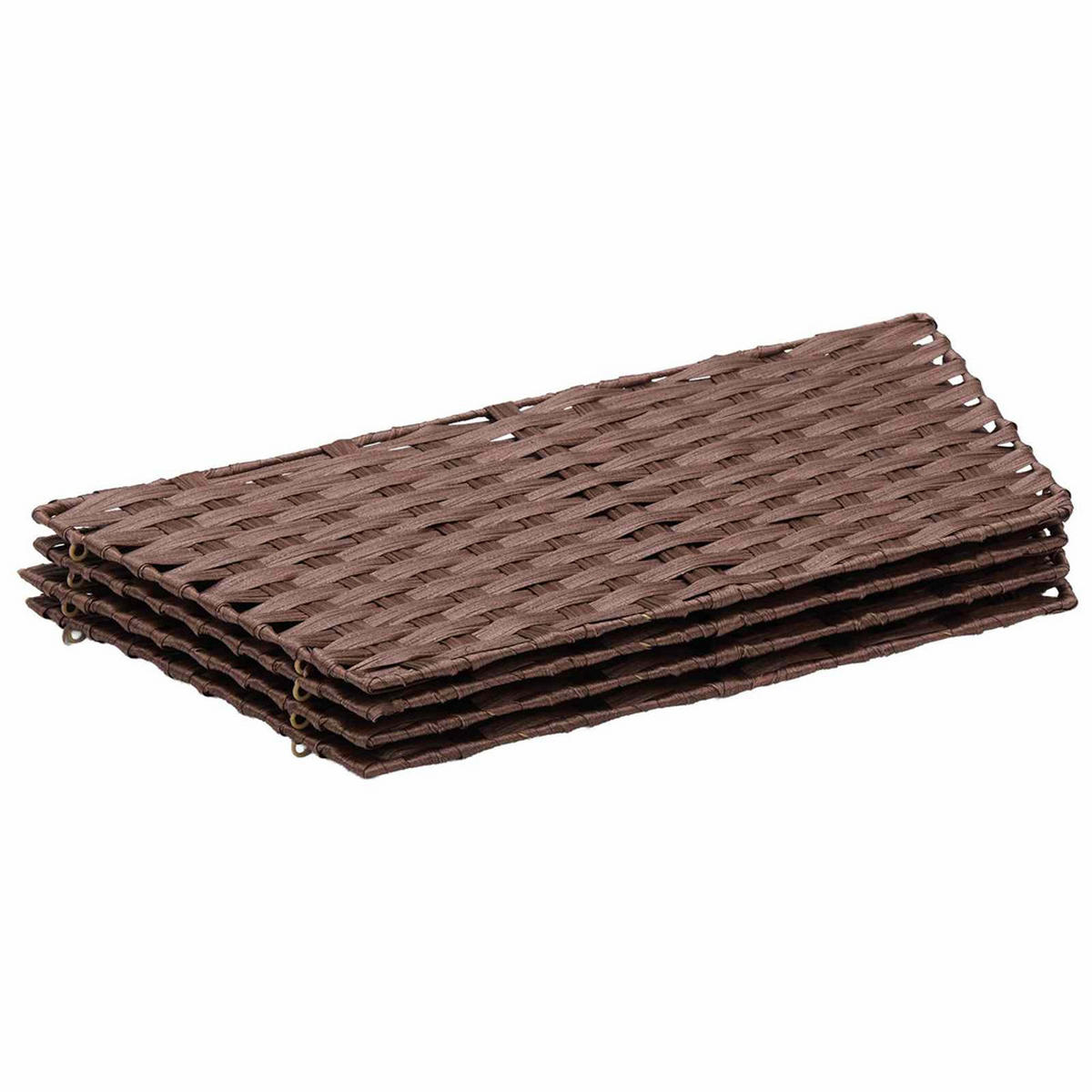 WEIHNACHTSBAUMKRAGEN 60/60/28 cm Braun Poly-Rattan - Braun, Holzwerkstoff (60/28/60cm) - vidaXL
