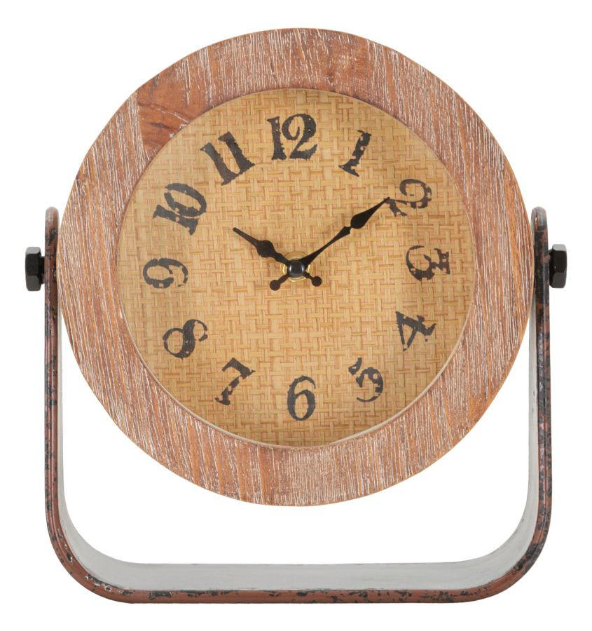 Mauro Ferretti Wanduhr Braun 23.5x24x7 cm