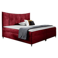 BOXBETT Bergamo - Rot, Holz (180/200cm) - MIRJAN24