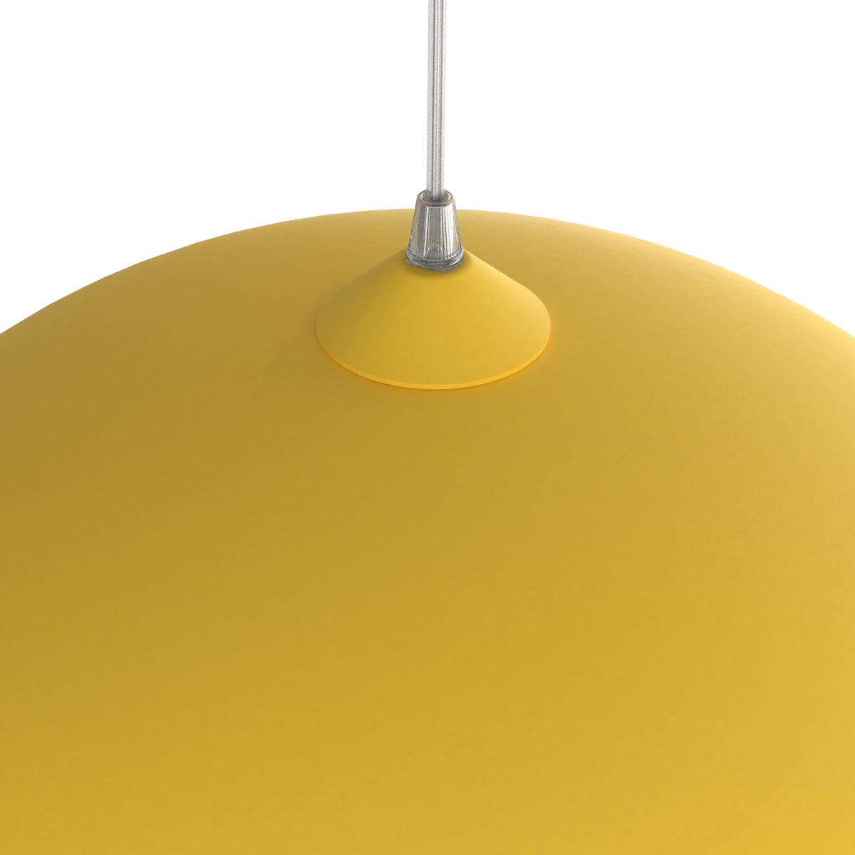 HÄNGELEUCHTE - Gelb, Metall (40/40/10cm) - Lumicom