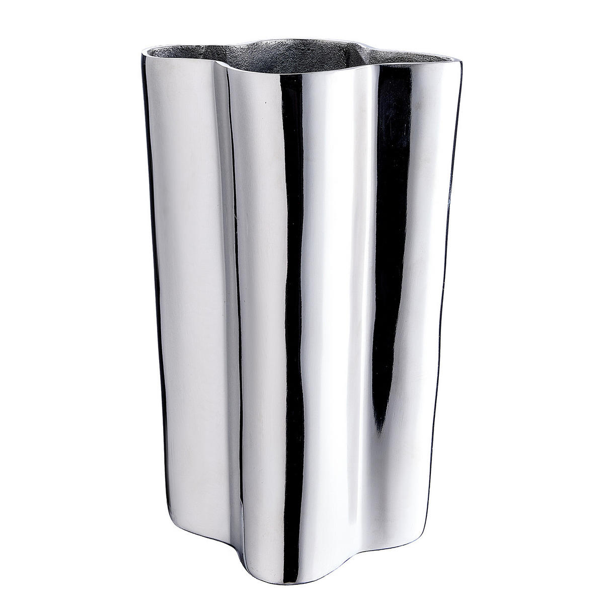 VASE Chrome - Silberfarben, Metall (30cm) - Butlers