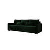 SOFA MOS mit Schlaffunktion ITAKA 10 mit Stauraum - Grün, Textil (84/72/220cm) - Bedante