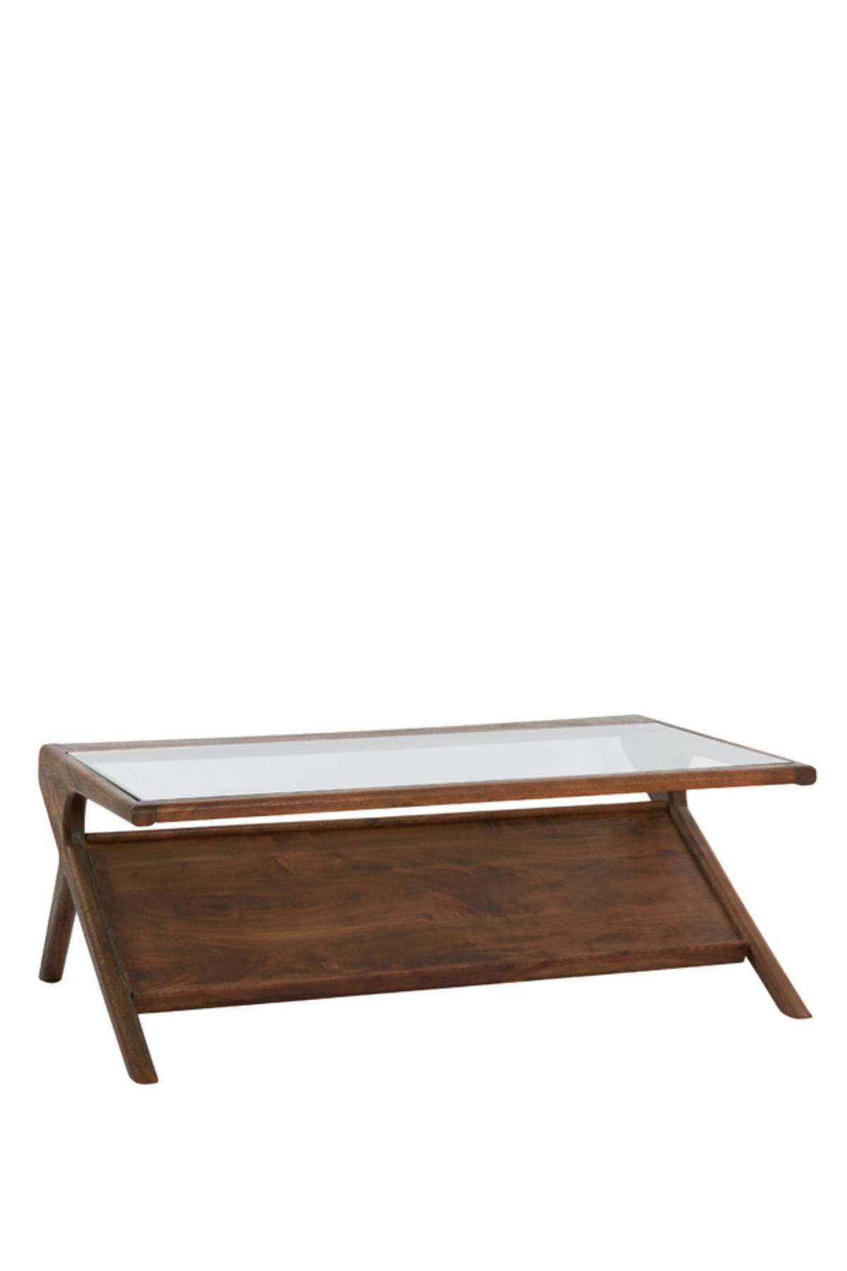 COUCHTISCH Yuki Braun 112/70/41 cm - Braun, Holz (112/70/41cm) - Light & Living
