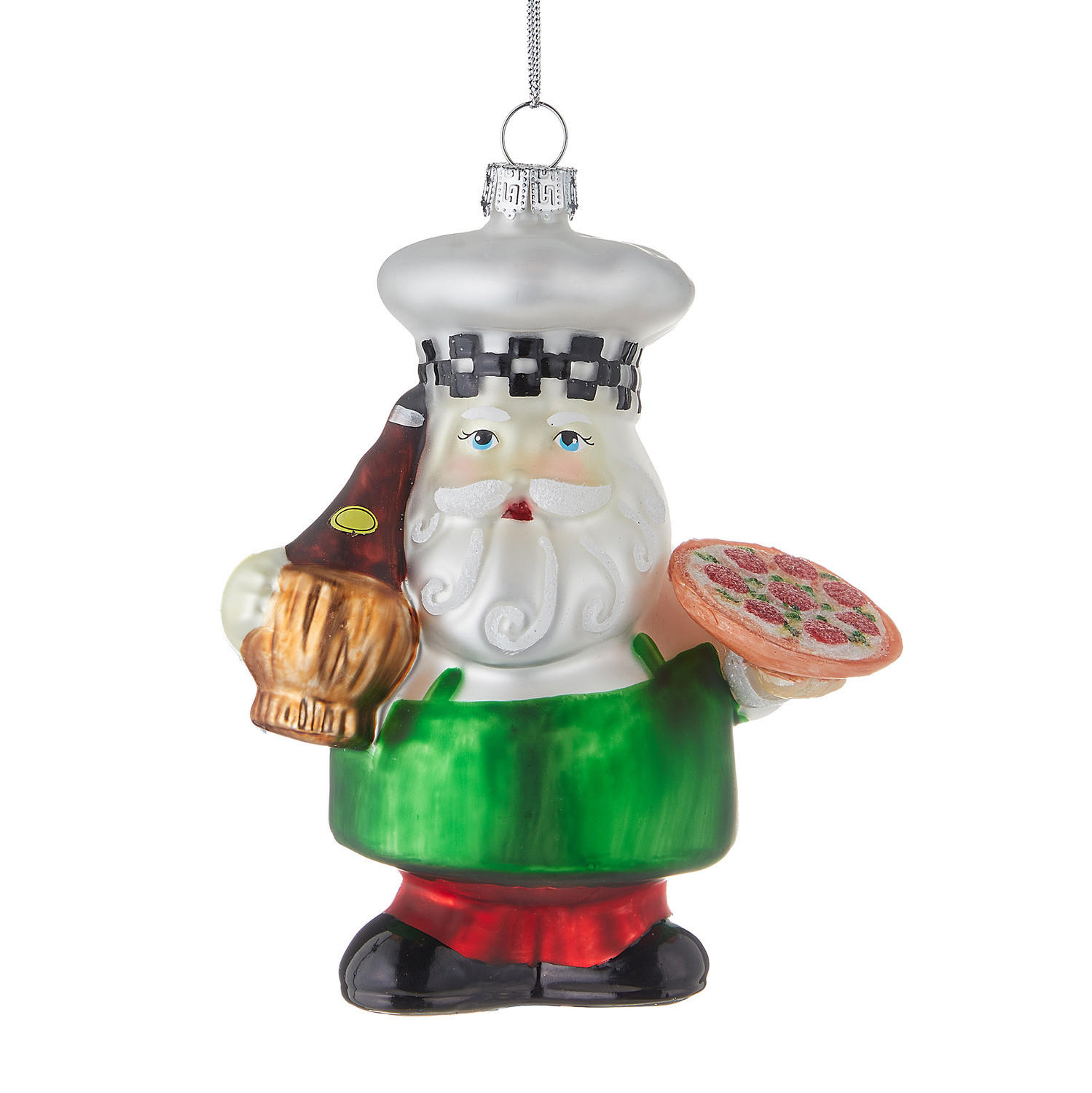 Butlers Weihnachtsbaumkugel Grün 5x12x10 cm