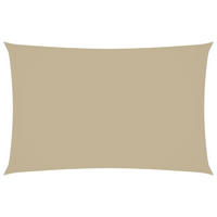 SONNENSEGEL Oxford-Gewebe Rechteckig 2x5 m Beige - Beige, Textil (500/200cm) - furnicato