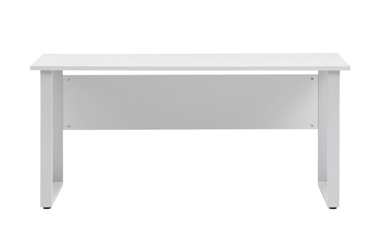 SCHREIBTISCH Hippo 73x160x75 cm Lichtgrau - Grau, Holz (75/160/73cm) - PROREGAL