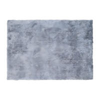 WOHNZIMMERTEPPICH - 230 cmcm x 160 cmcm - Stoff - Silberfarben - GLITTER - Silberfarben, Textil (230/160cm) - Vente-Unique