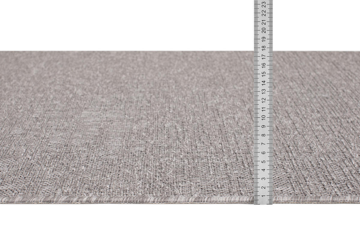 OUTDOORTEPPICH Ereon Silber 120x160 cm - Hellgrau, Textil (120/160cm) - Tesso Living