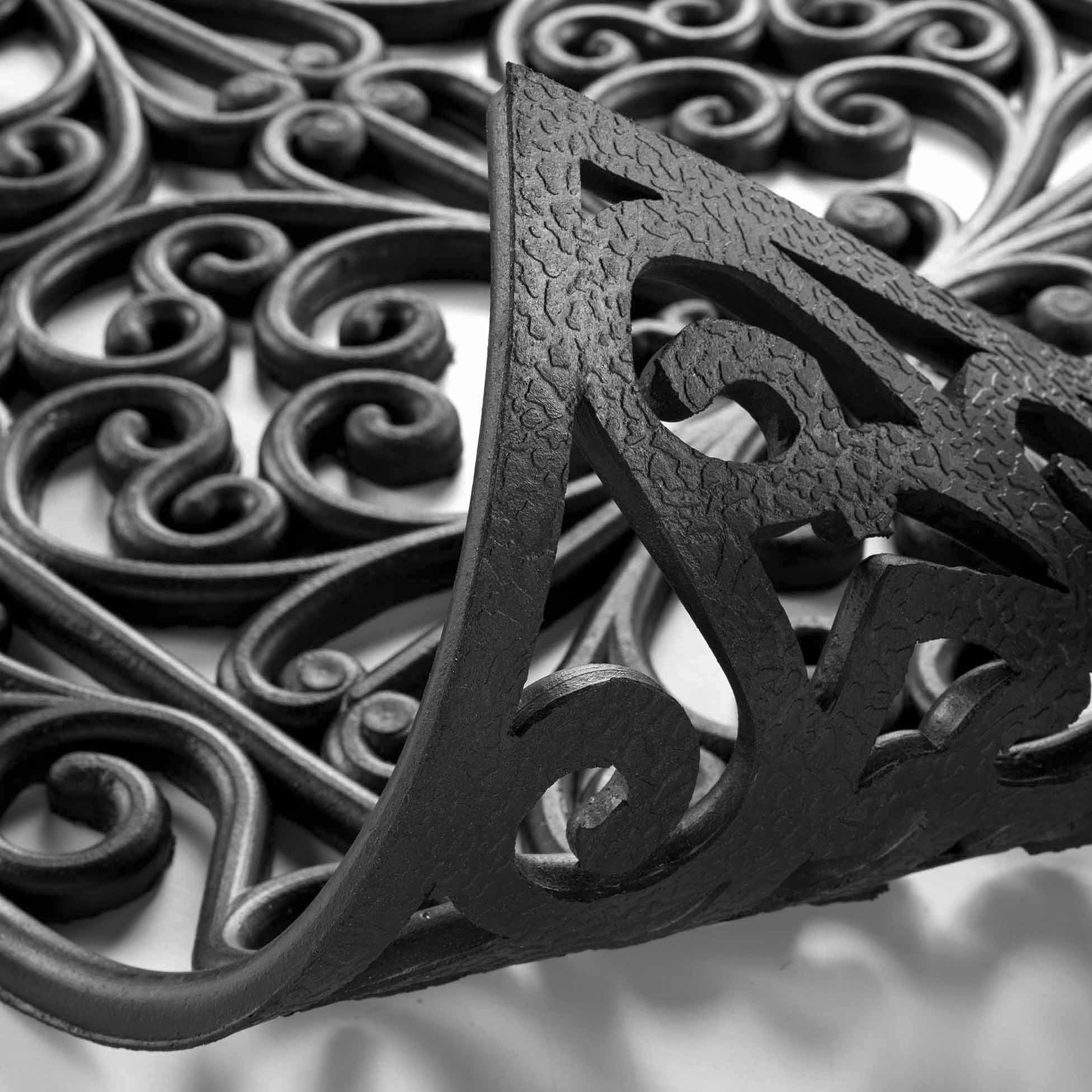 FUSSMATTE Sintra 45/75 cm - Schwarz, Kunststoff (45/75cm) - Douceur d´intérieur