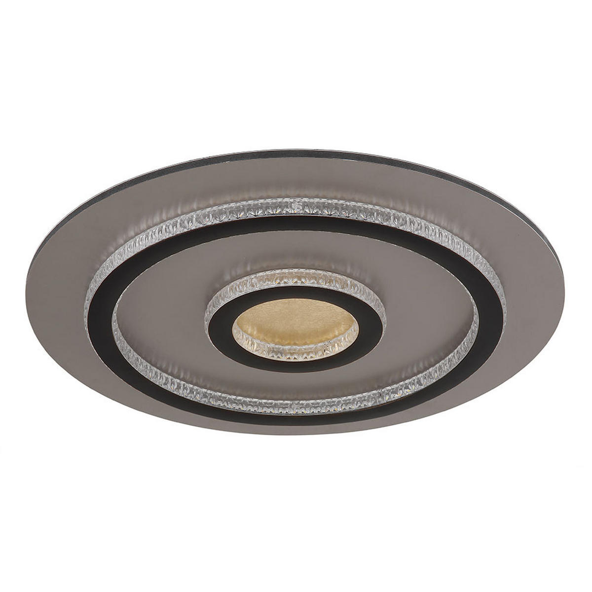 LED DECKENLEUCHTE Jayden Grau Gold - Grau, Metall (45/45/5.5cm) - Globo Lighting