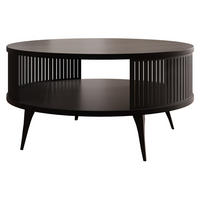 COUCHTISCH Roenni - Schwarz, Holzwerkstoff/Metall (75/75/30cm) - MIRJAN24