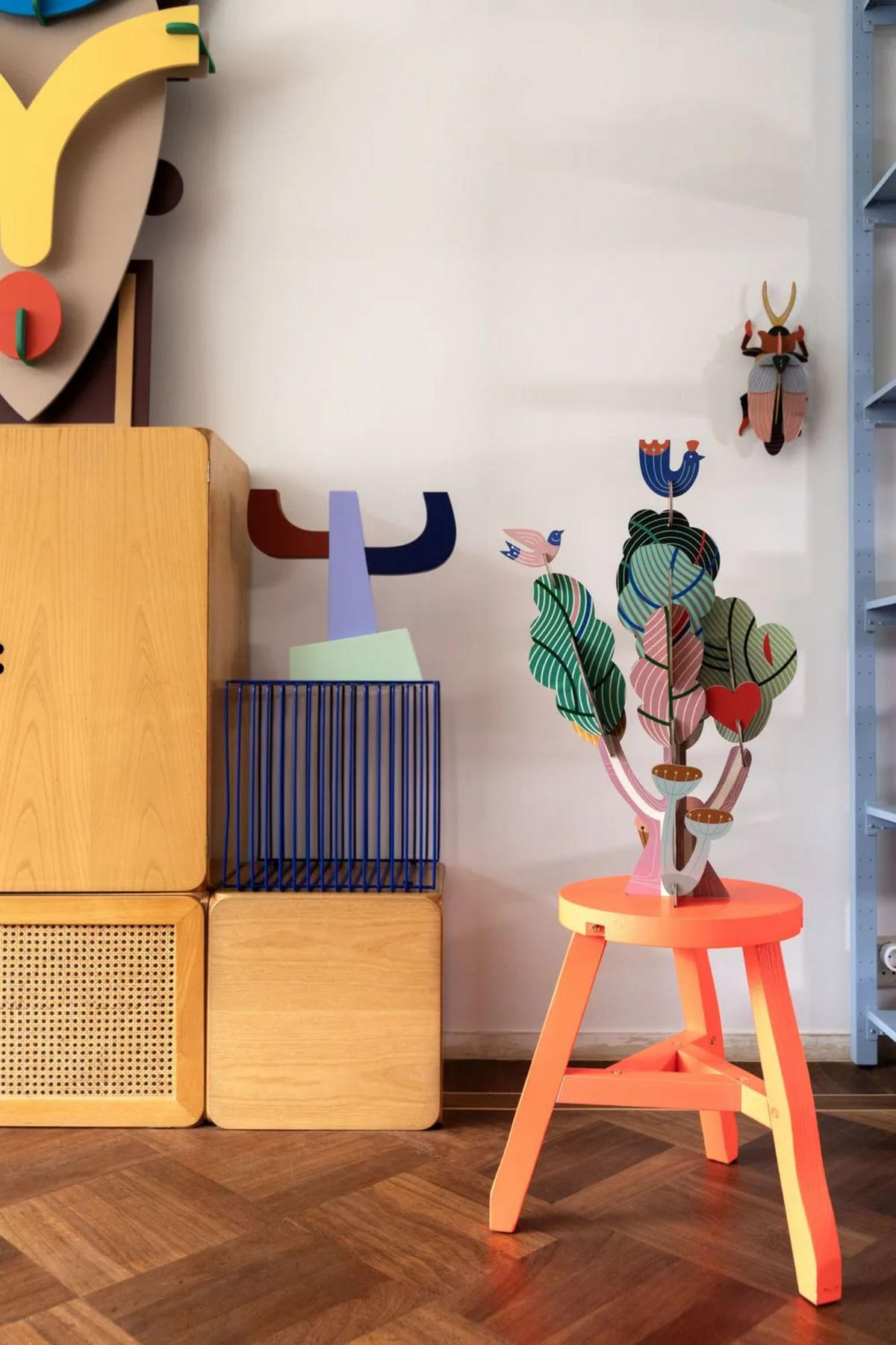 WANDOBJEKT Studio ROOF, Bastel-Set, 3D "Tree of Life" - Naturfarben, Wellpappe (40.5/26.7/60cm) - ich-zapfe